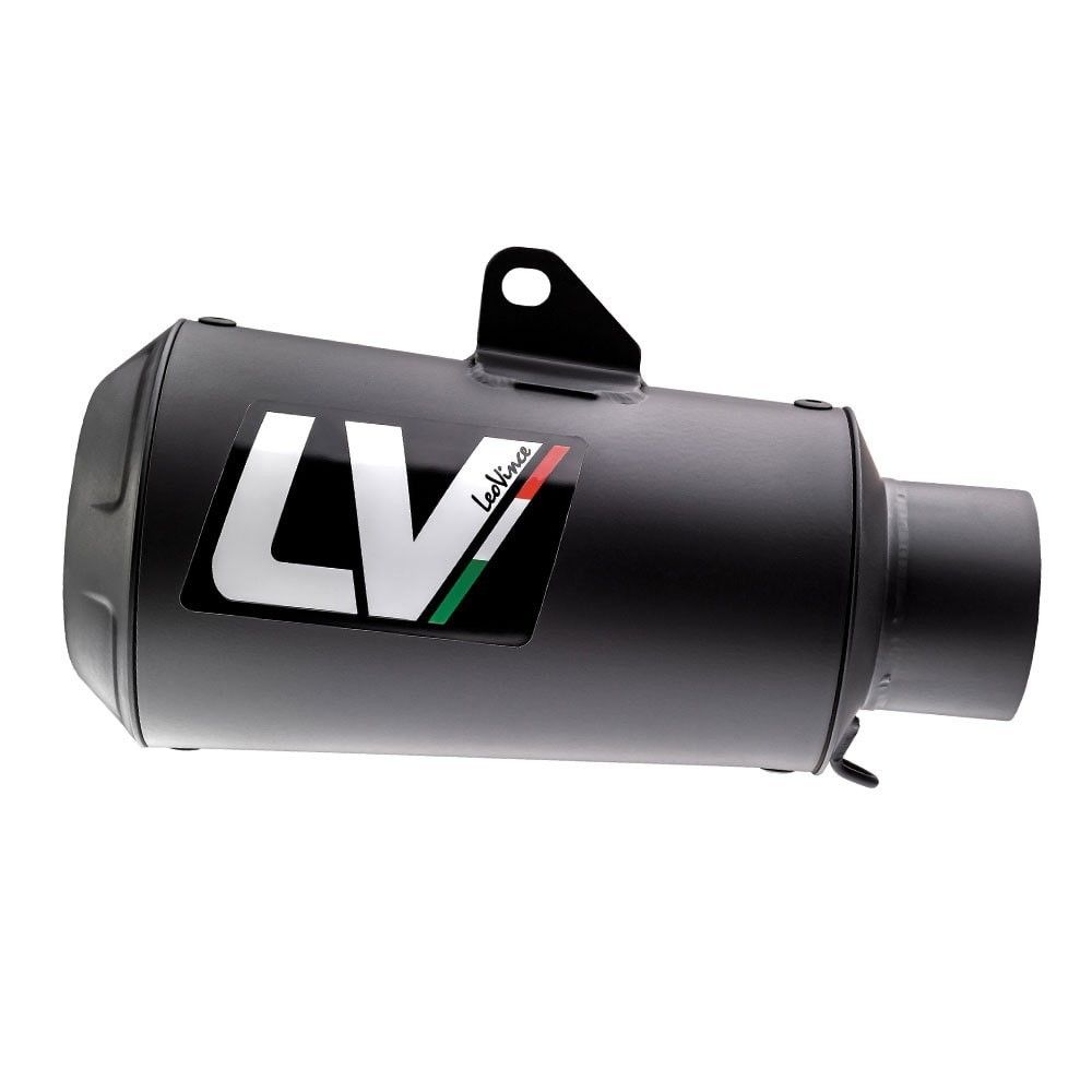 LEOVINCE BENELLI LEONCINO 800 / 2022 2023 LV-10 INOX FULL BLACK silencer exhaust EURO5 15258FB