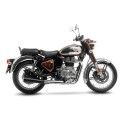 LEOVINCE ROYAL ENFIELD CLASSIC 350 / METEOR 350 / 2021 2023 CLASSIC RACER BLACK pot vintage EURO5 15008B