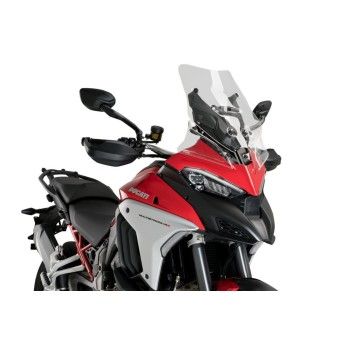 PUIG Déflecteur bulle frontale extended DUCATI MULTISTRADA V4 / S / SPORT / 2021 2024 ref 21128