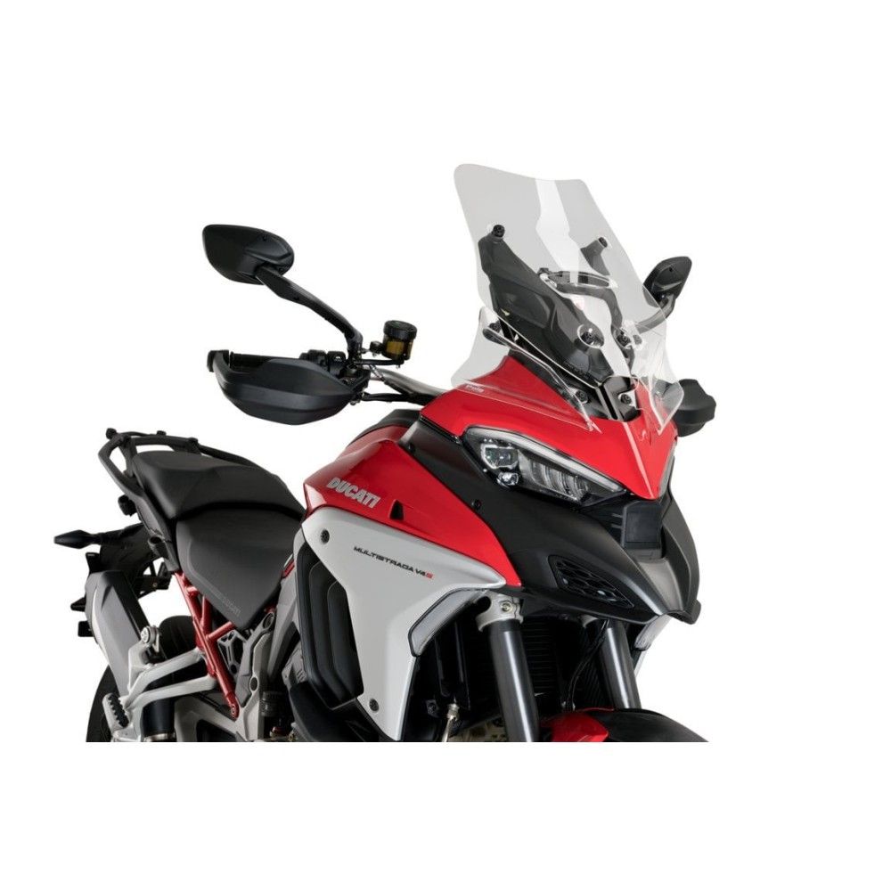 PUIG Déflecteur bulle frontale extended DUCATI MULTISTRADA V4 / S / SPORT / 2021 2024 ref 21128