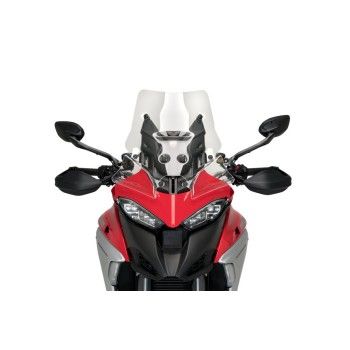 PUIG Déflecteur bulle frontale extended DUCATI MULTISTRADA V4 / S / SPORT / 2021 2024 ref 21128