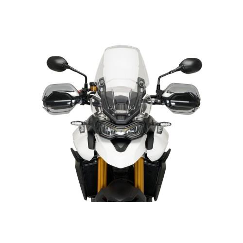 PUIG paire d'extensions protège-mains TRIUMPH TIGER 900 / GT / LOW / PRO / RALLY / SPORT 850 / 2020 2024 ref 20378