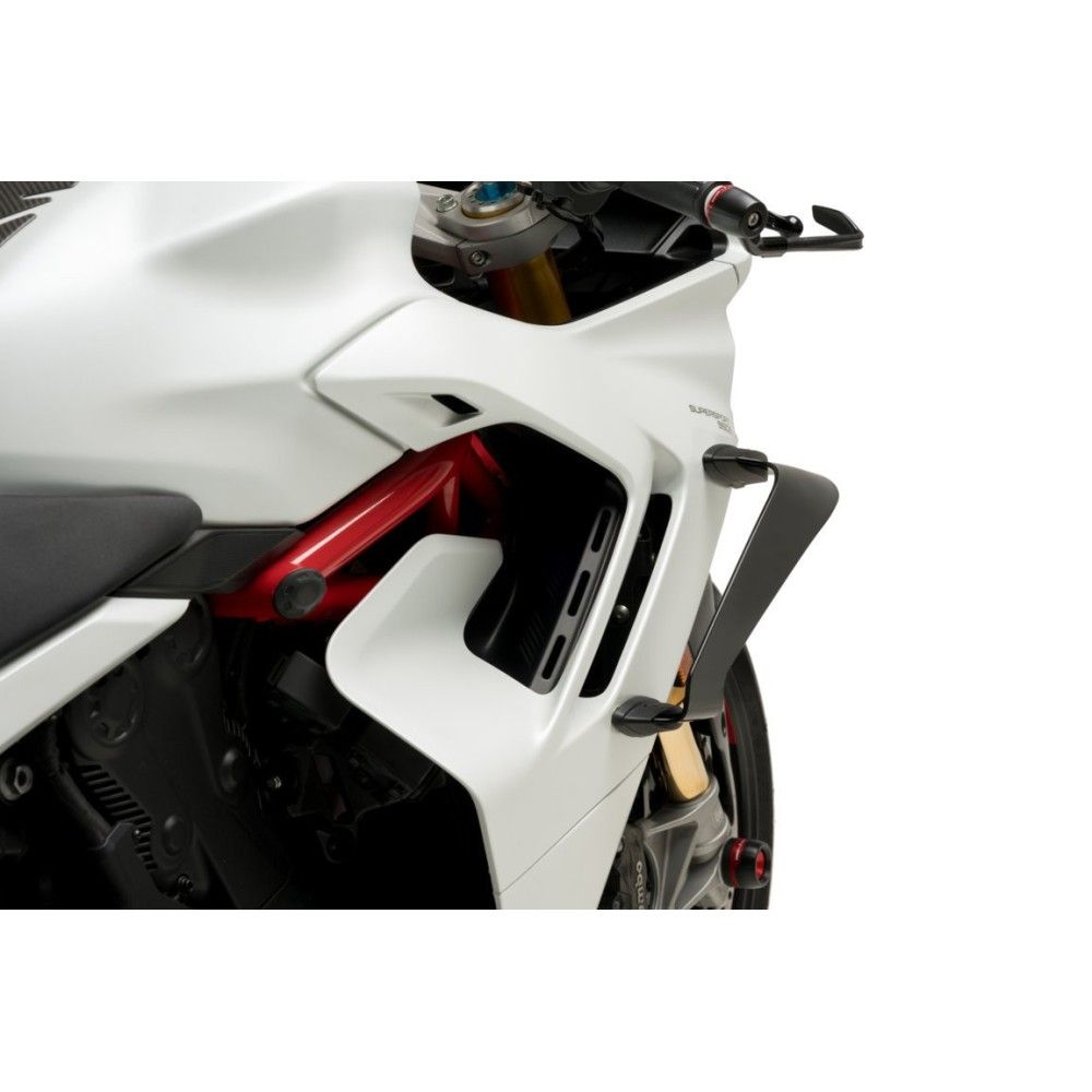 PUIG Downforce RACE naked side spoilers DUCATI PANIGALE 1100 V4 / S / V2 / SUPERSPORT 950 / 2018 2024 ref 20431