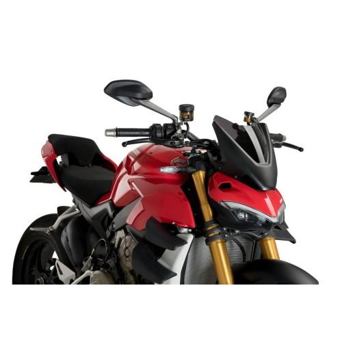 PUIG NEW GENERATION SPORT wind shield DUCATI STREETFIGHTER V2 / V4 / V4S / 2020 2024 ref 20467