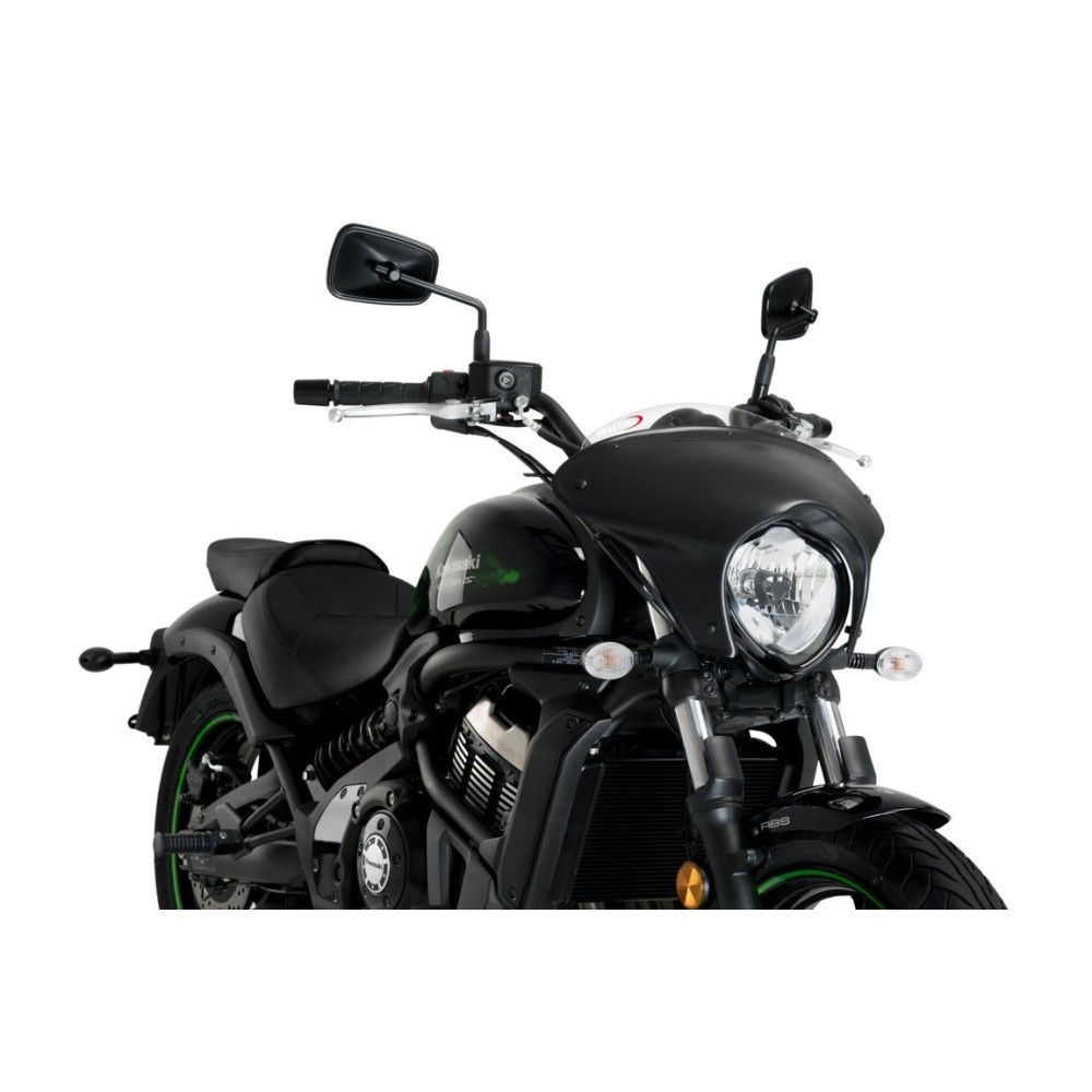 PUIG Bulle BATWING SML sport noir mat KAWASAKI VULCAN S / 2018 2024 ref 21075