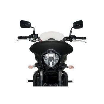 PUIG Bulle BATWING SML touring noir mat KAWASAKI VULCAN S / 2018 2024 ref 21076