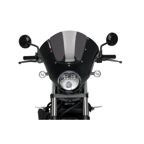 PUIG ANARCHY DARK NIGHT semi-fairing HONDA CMX 500 REBEL / SE / 300 / 2020 2024 ref 21102