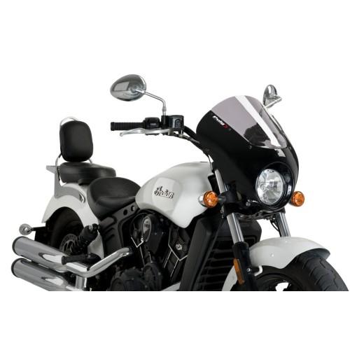 PUIG ANARCHY DARK NIGHT semi-carénage INDIAN SCOUT / SIXTY / 2015 2024 ref 21106