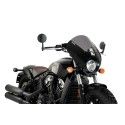 PUIG ANARCHY DARK NIGHT semi-fairing INDIAN SCOUT BOBBER / 2018 2023 ref 21107