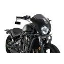 PUIG ANARCHY DARK NIGHT noir mat semi-carénage KAWASAKI VULCAN S / 2015 2023  ref 21108