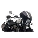 PUIG ANARCHY DARK NIGHT semi-carénage TRIUMPH BONNEVILLE SPEEDMASTER / 2018 2023 ref 21115