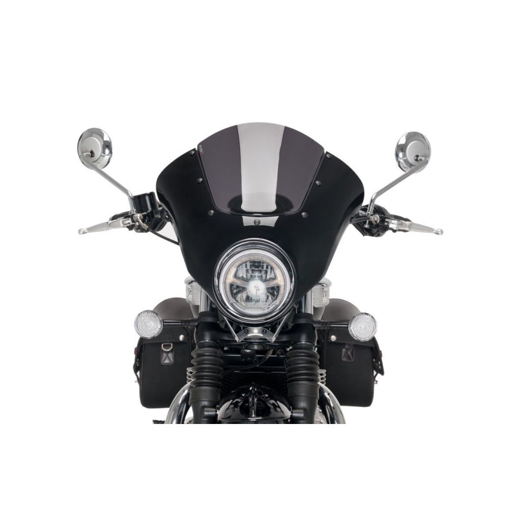 PUIG ANARCHY DARK NIGHT semi-fairing TRIUMPH BONNEVILLE SPEEDMASTER / 2018 2024 ref 21115