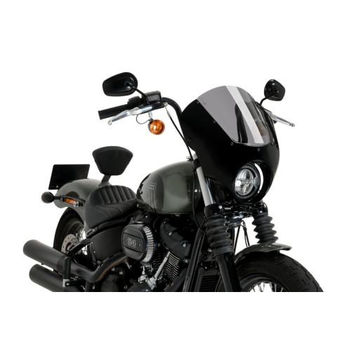 PUIG ANARCHY DARK NIGHT semi-fairing HARLEY DAVIDSON SOFTAIL STREET BOB FXBB / 2021 2024 ref 21213