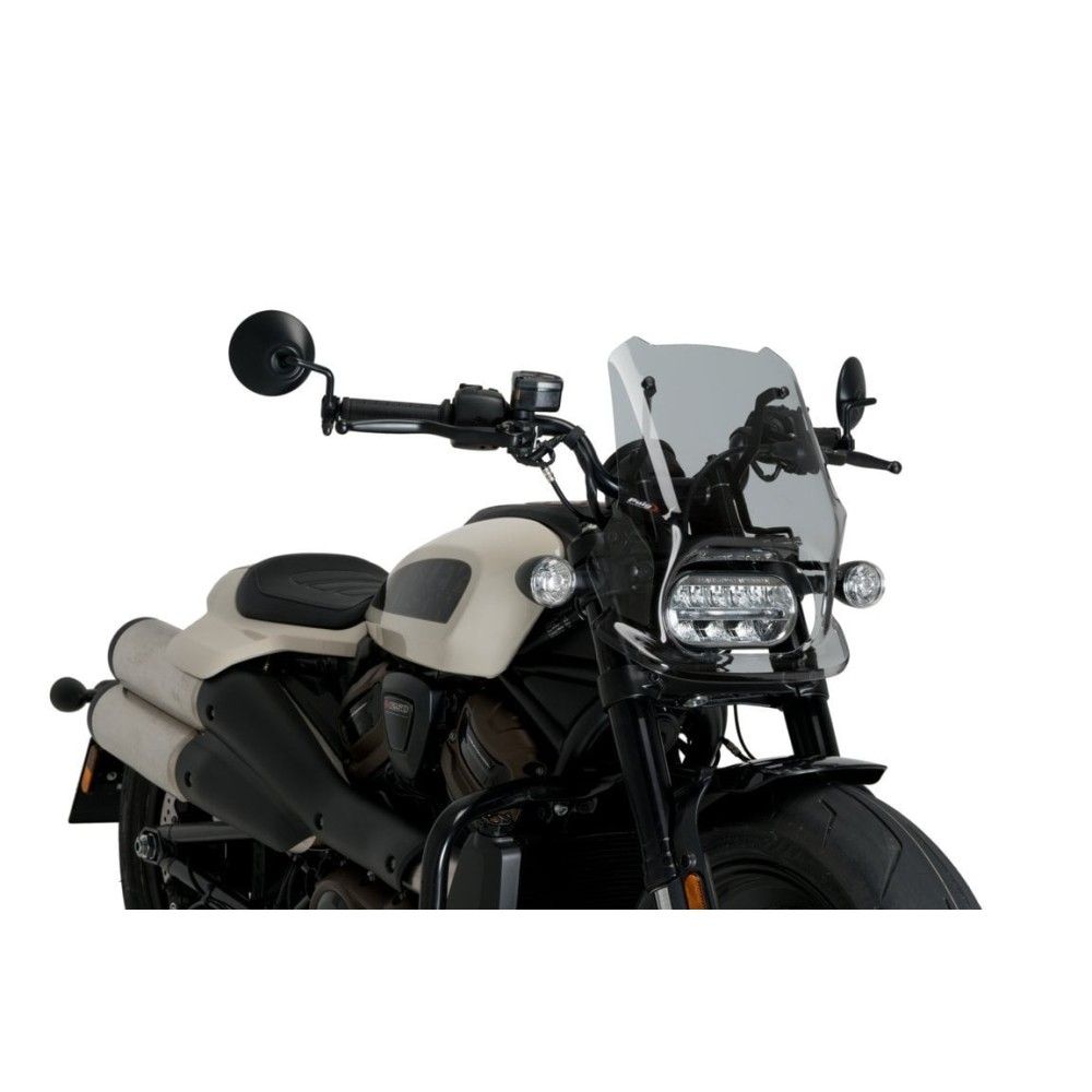 PUIG NEW GENERATION SPORT wind shield HARLEY DAVIDSON SPORTSTER S RH 1250 S / 2021 2024 ref 21321