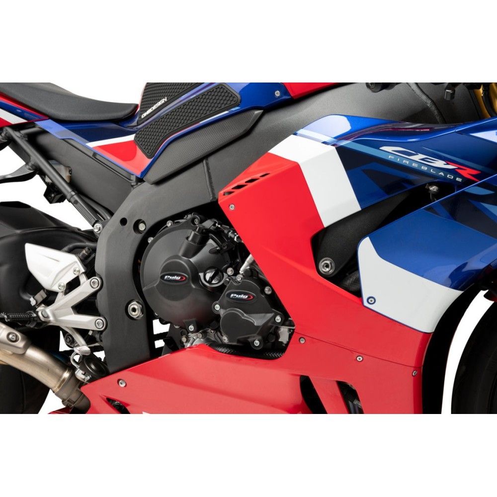 PUIG cache protection carters moteur Track Championship HONDA CBR1000RR-R FIREBLADE / SP / 2020 2024 ref 21706