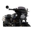 PUIG FURY TOURING semi-carénage noir brillant HARLEY DAVIDSON SPORTSTER S RH1250S / 2021 2024 ref 21581