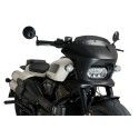 PUIG FURY SPORT semi-carénage noir mat HARLEY DAVIDSON SPORTSTER S RH1250S / 2021 2024 ref 21587