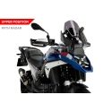 PUIG Bulle sport BMW R1300GS (sans radar) / TRIPLE BLACK / TROPHY / 2023 2024 ref 21839