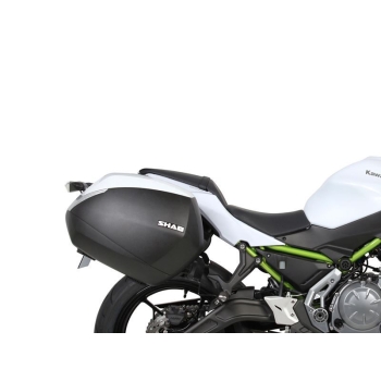 SHAD 3P SYSTEM support valises latérales KAWASAKI Z650 / NINJA 650 / 2016 2023 porte bagage K0Z667IF