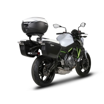 SHAD 3P SYSTEM support valises latérales KAWASAKI Z650 / NINJA 650 / 2016 2023 porte bagage K0Z667IF