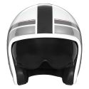 NOX casque jet vintage moto scooter NEXT TRACKER blanc / rouge