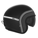 NOX vintage jet helmet moto scooter NEXT matt black / titanium