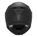 NOX casque modulable moto scooter N967 SYNCHRO noir mat  / rouge