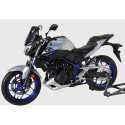 Garde boue AR ERMAX peint pour Yamaha MT03 2016 2019 