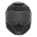 NOX casque modulable moto scooter N967 SYNCHRO noir mat  / titane