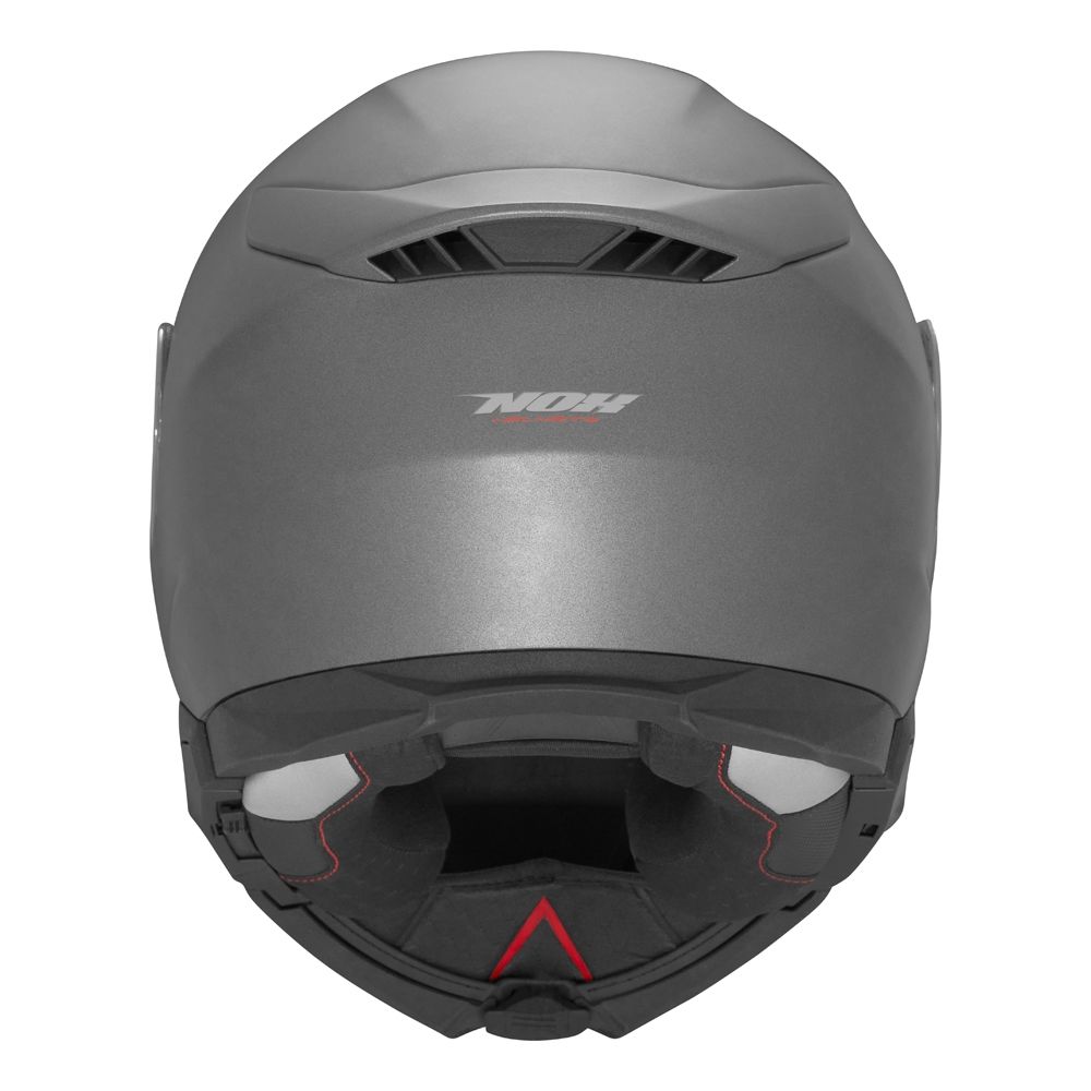 NOX casque modulable moto scooter N967 SYNCHRO noir mat  / titane