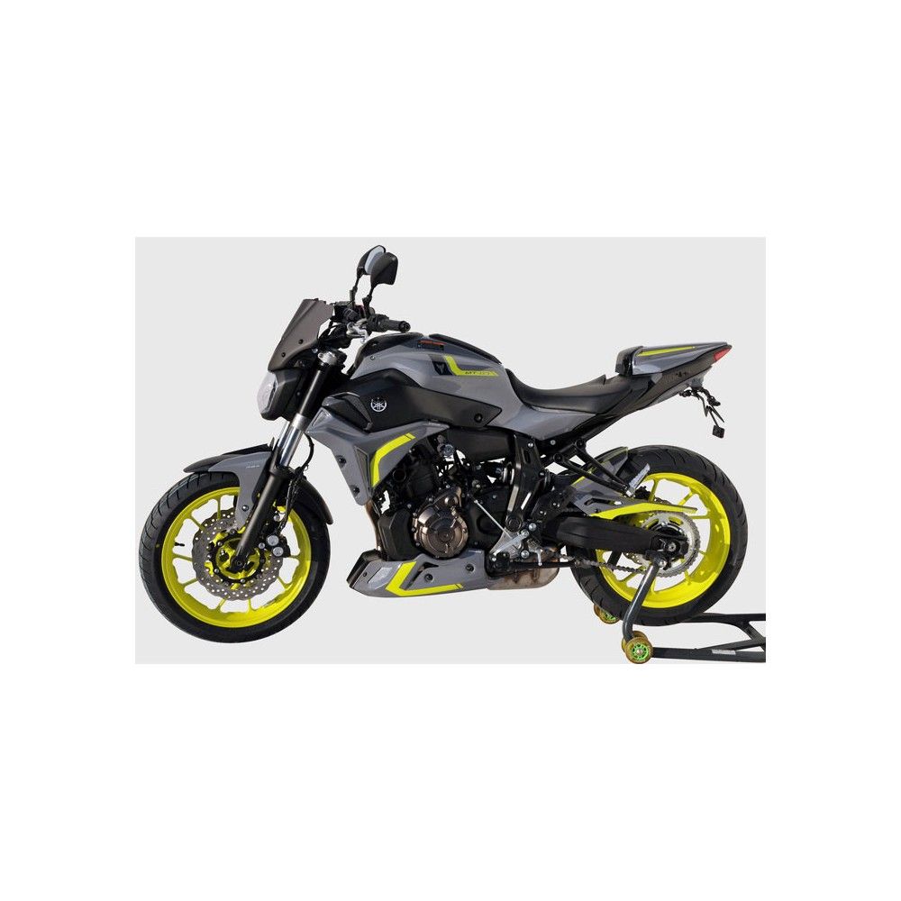 Garde boue AR ERMAX brut à peindre pour Yamaha MT07 2014 2015 20162017