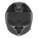 NOX modular helmet moto scooter N968 TOMAK matt black / red