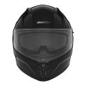 NOX full face helmet moto scooter N401 shiny black