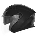 NOX jet helmet moto scooter N130 shiny black