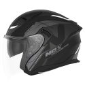 NOX jet helmet moto scooter N130 KLINT matt black / white