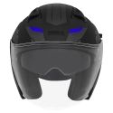 NOX casque jet moto scooter N130 KLINT noir mat / bleu