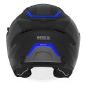 NOX casque jet moto scooter N130 KLINT noir mat / bleu