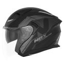 NOX jet helmet moto scooter N130 KLINT matt black / titanium