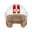 NOX jet helmet moto scooter N210 EVO white / red