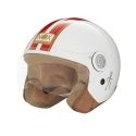 NOX casque jet moto scooter N210 EVO blanc / rouge