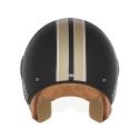 NOX jet helmet moto scooter N210 EVO matt black / gold