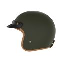 NOX jet helmet moto scooter N243 matt khaki