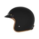 NOX casque jet moto scooter N243 noir mat