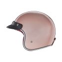 NOX jet helmet moto scooter N243 gold / pink