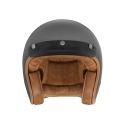 NOX casque jet moto scooter N243 titane mat