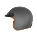 NOX jet helmet moto scooter N243 matt titanium