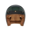 NOX casque jet moto scooter N243 vert anglais