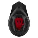 NOX casque cross enfant moto scooter N710 FUSION noir mat / rouge