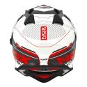 NOX motorcycle cross helmet N312 DRONE white / red