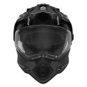 NOX motorcycle cross helmet N312 DRONE matt black / red